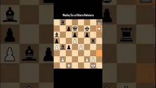 Wesley So vs Hikaru Nakmura Chess24 (2020), Skilling Open, Knockouts, Semifinals, Game 2  #chess #hi