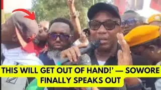 Sowore Breaks Silence Amid #FreeNnamdiKanuNow Protests &mdash; Powerful Message to the World!