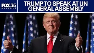 LIVE: President Trump speaks at UN General Assembly