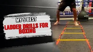 Footwork Drills Using Agility Ladder | Boxing Training