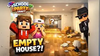 Empty House Mystery in School Party Craft 😱 Who Is Inside This House?