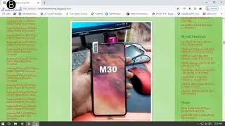 Samsong M30 MT6570 CLONE FLASH FILE