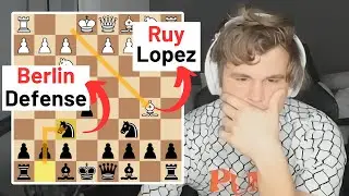 Magnus Carlsen Counters Ruy Lopez with Berlin Defense!