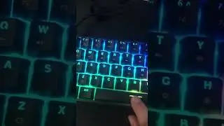 Fantech maxfit61 Stock sound Blue switches￼￼