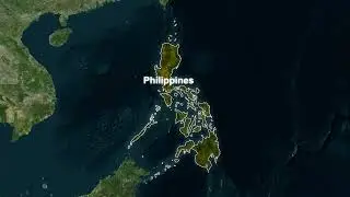 Philippines Free GeoLayer Map Animation