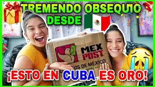 ABRIENDO CAJA📦 de MEXICO🇲🇽 ¡PRODUCTOS IMPOSIBLES🚫 de OBTENER en CUBA🇨🇺! GRACIAS a MEXICO lo TENEMOS😭