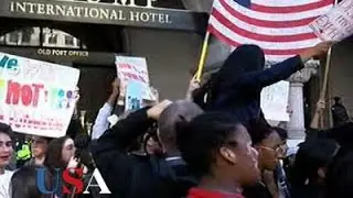Raw: DC Students Leave Class to Protest Trump | USA Election News 2016