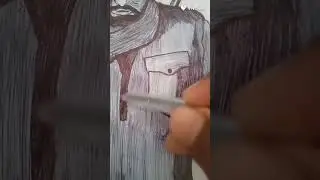 Draw Bhola Movie Poster with Black Pen #drawing#company #ajaydevgan#bhola#sketch#shorts#emiwaybantai