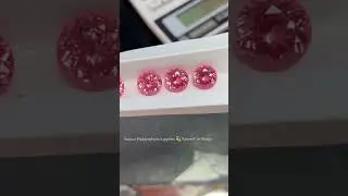 Padparadscha Sapphire | Sunrise Hue Round Cut Loose Gem