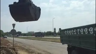 Volkswagen Man 8.150 Работа грейфера