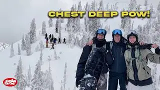 WE SCORED THE BEST SNOW OF OUR LIVES!