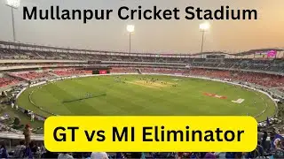 GT vs MI Eliminator | IPL Match Vlog | Mullanpur Chandigarh
