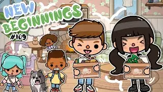 Новые начинания!? № 109 | Toca Boca World (сериал о Дэне и Николь) Toca Boca