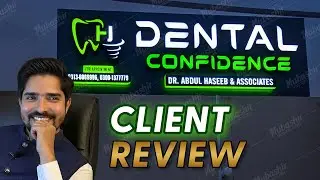 3D LED Signboard for Dental Clinic | Client Review 2025