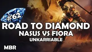Road To Diamond #62 | Riot K9 Nasus Vs Fiora | Stormraider's Surge + 45% CDR | Season 7