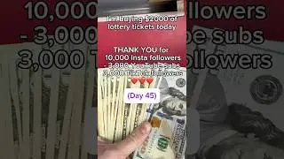 Я купил лотерейных билетов на сумму 2000 долларов #лотерея #азартныеигры #моментальныебилеты