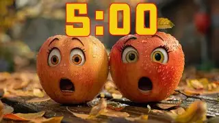 5 Minute Music Timer and The Great Apple Scare!