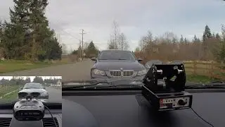 Uniden DFR7 vs. Spectre Elite, Max Distance Test