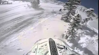 Snowmobiling near Afton Wyoming... Smith's Fork