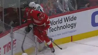 Giavani Smith Ejected For Boarding Penalty Against Jacob Middleton