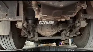 ‼️Single Axile Volvo luxury Bus Air Suspension Working Process