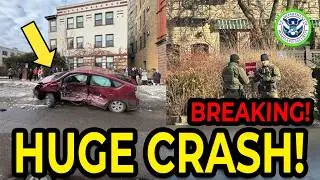 🚨 BREAKING: Federal Agents On Crash Scene In St. Paul Minnesota - Protesters Showed Up!