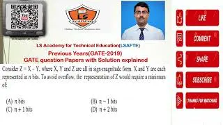 GATE 2019 CSE Question with detailed solution(Part-6)