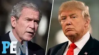 George W. Bush On Trump: 'I Don't Like The Racism & I Don't Like The Name Calling' | PEN | People