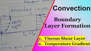 13 Why Boundary Layer forms Temperature Profile? From Viscous layer to Temperature Gradient