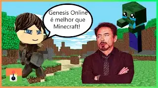 Genesis Online Melhor que Minecraft?!!!! 🤔 