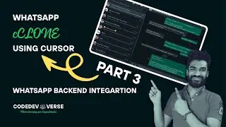 WhatsApp Backend Integration in Cursor | Step-by-Step Setup for Multi-User Chat App (2025 Guide)