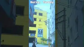 Driving in the Small Streets of Bursa | Navigating Narrow Roads in Turkey