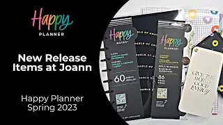 Happy Planner Haul From Joann | Happy Brights Collection | Spring 2023