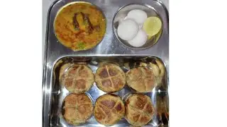 राजस्थान की फेमस दाल बाटी | how to make dal bati at home|