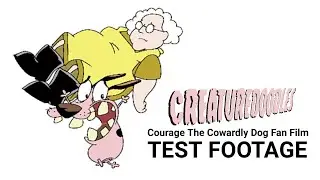 Courage The Cowardly Dog (Fan Film Test Footage)