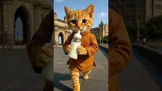 Kitten cat in Mumbai 🇮🇳 #cat #mumbai #india #shorts #catshorts #catvideos
