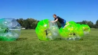 A short attempt at body zorb ball balancing - BodyZorbColorado.com