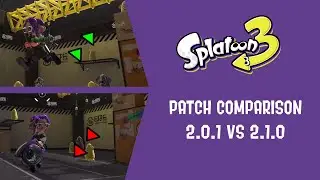 Splatoon 3: Version 2.1.0 Patch Comparison