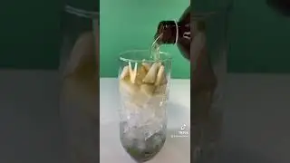 Pear Ginger Mojito Cocktail
