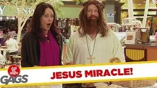 Jesus Performs a Miracle with Multiplies Bagels Prank