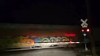 December 28, 2025 Really cool graffiti art train rolling through Anniston You have to slow it down