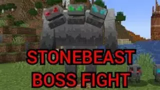 Minecraft Oryl's Adventures: StoneBeast Boss Fight ( 1.19.2 Mod )