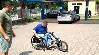 Przystawka do wózka inwalidzkiego- MDH