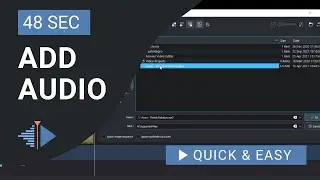 Учебное пособие по Kdenlive: как добавить аудио в Kdenlive