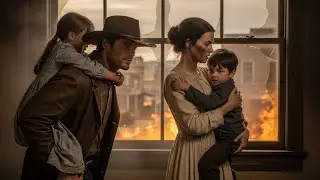 Fire Trapped Her And Her Two Children Upstairs, A Cowboy Climbed Through Window For All Three