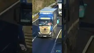 Mercedes-Benz ACTROS - R.T. Keedwell - A1(M) motorway #truckspotting #tomir