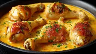 I've never had such delicious chicken! A simple recipe with an amazing sauce!