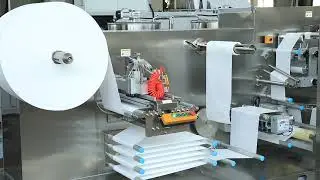 for making 5-25 pieces/pack wet wipe machine