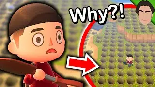 Покрываю ВЕСЬ остров дырами... Animal Crossing New Horizons