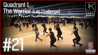 [J&K-Workout] Strong Nation / #21 Q1 - The Warrior (Leg Challenge) / HIIT / Dynamic Workout
